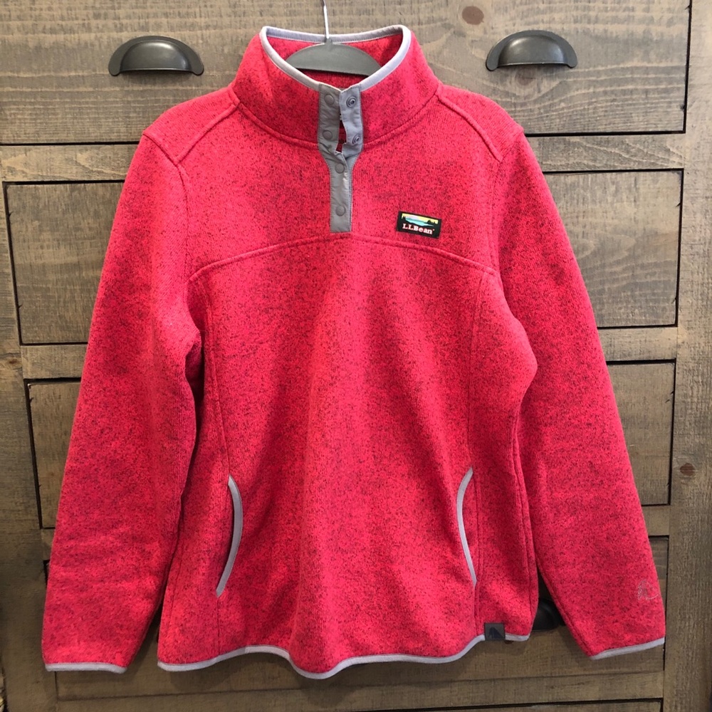 L.L.Bean Sweater Fleece Pullover